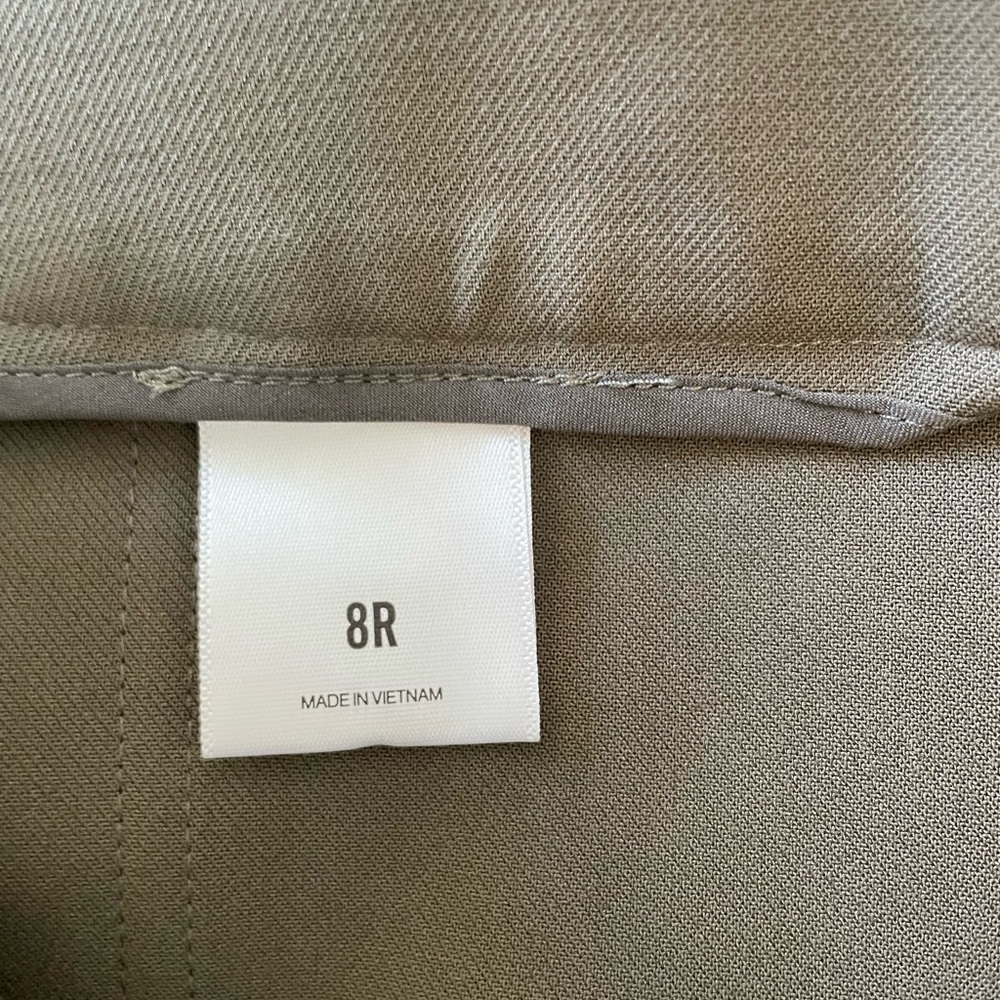Express Olive Green Belted Cargo Pants - Picture 7 of 8